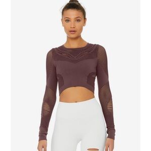 ALO yoga Siren Long Sleeve Sz Large